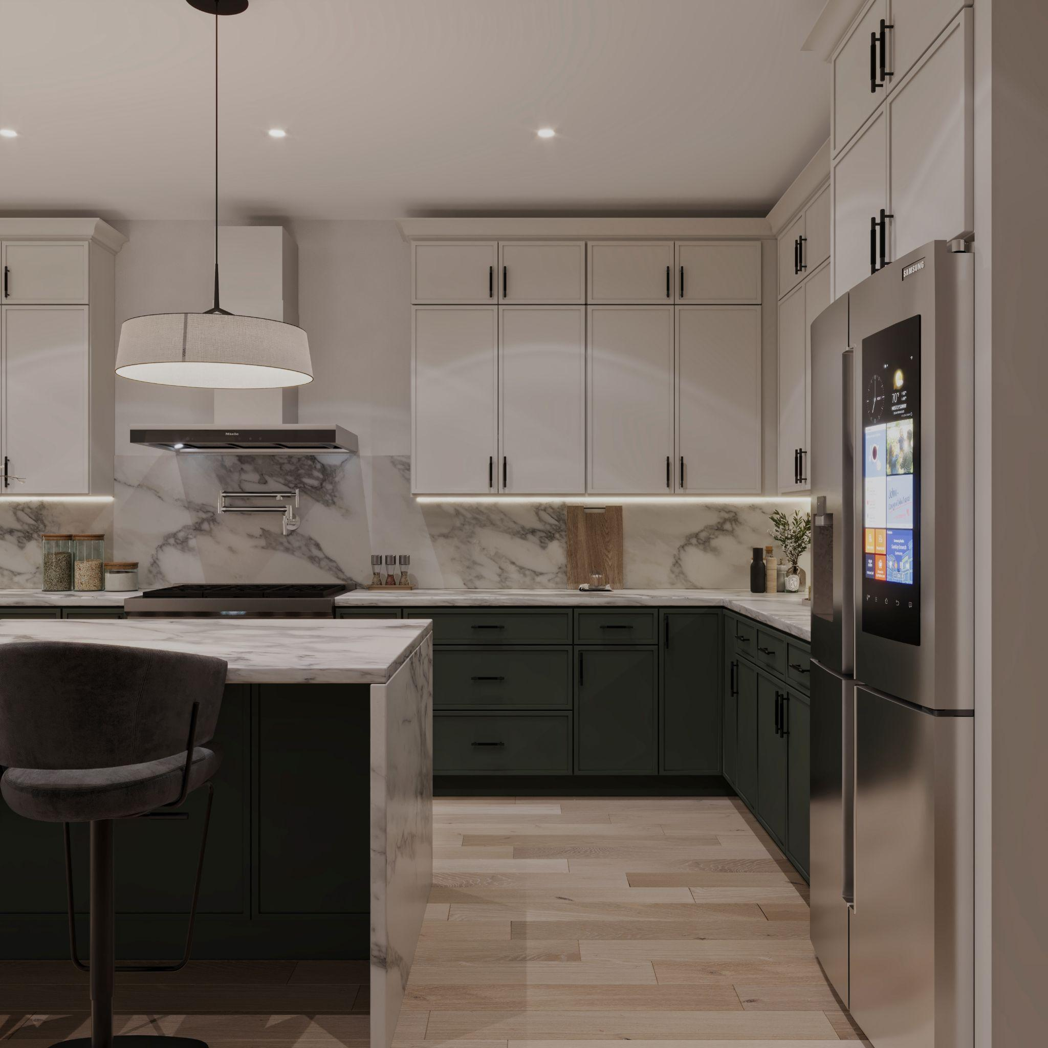 The Modern Shaker Collection semi-custom cabinets Kansas City
